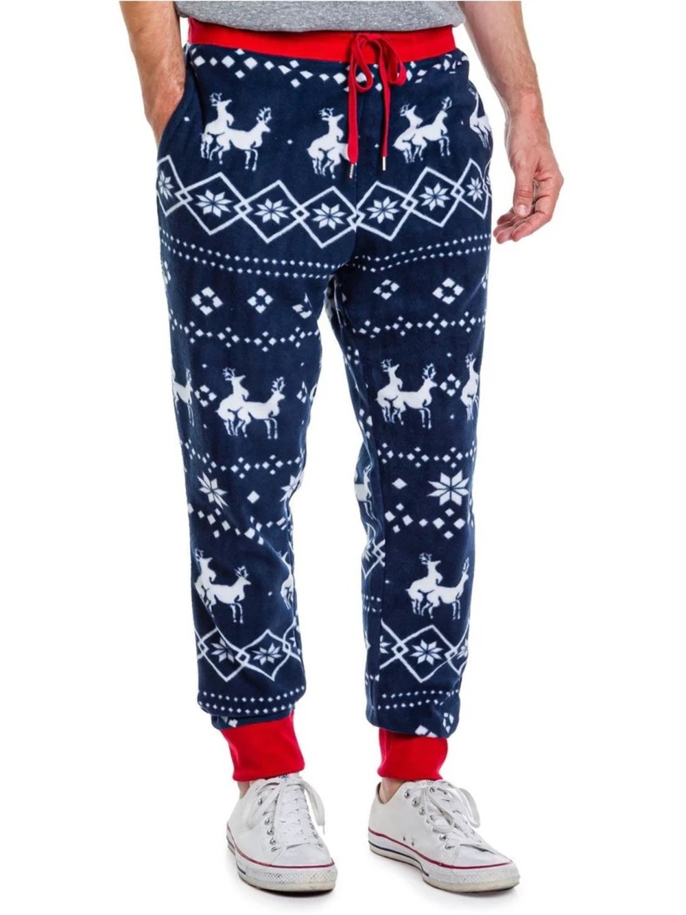 Tipsy Elves Climax Reindeer Fleece Joggers